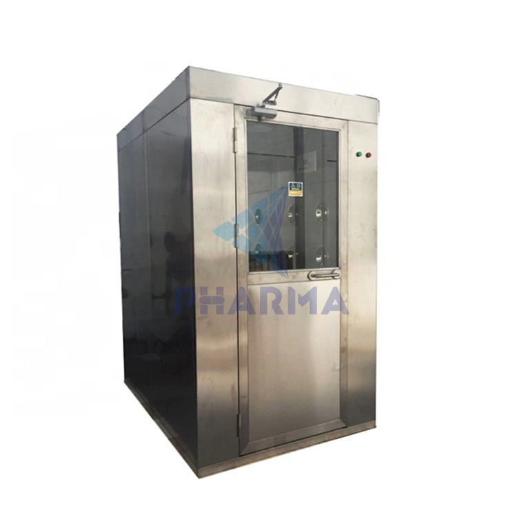 Stainless Steel Automatically Swing Door Air Shower, Auto Cargo Air Shower