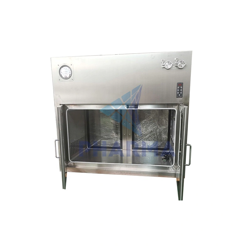 GMP new design prefabricated stainless steel transfer window pass box