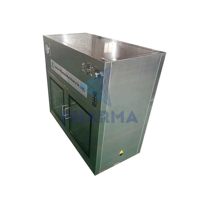 Class 100 Cleanroom Static Stainless Steel Box Pass Box for Lab