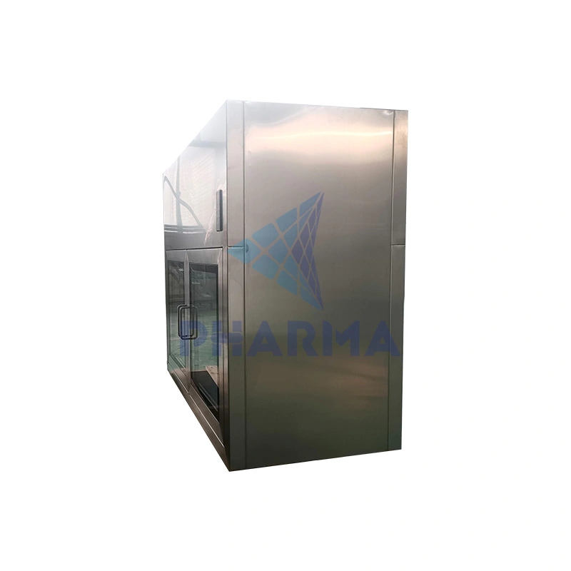 Static Non Embedded Stainless Steel Cleaning Pass Box