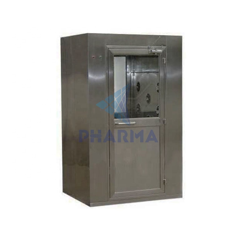 Electronic Interlocking Stainless Steel Air Shower For Cleanroom