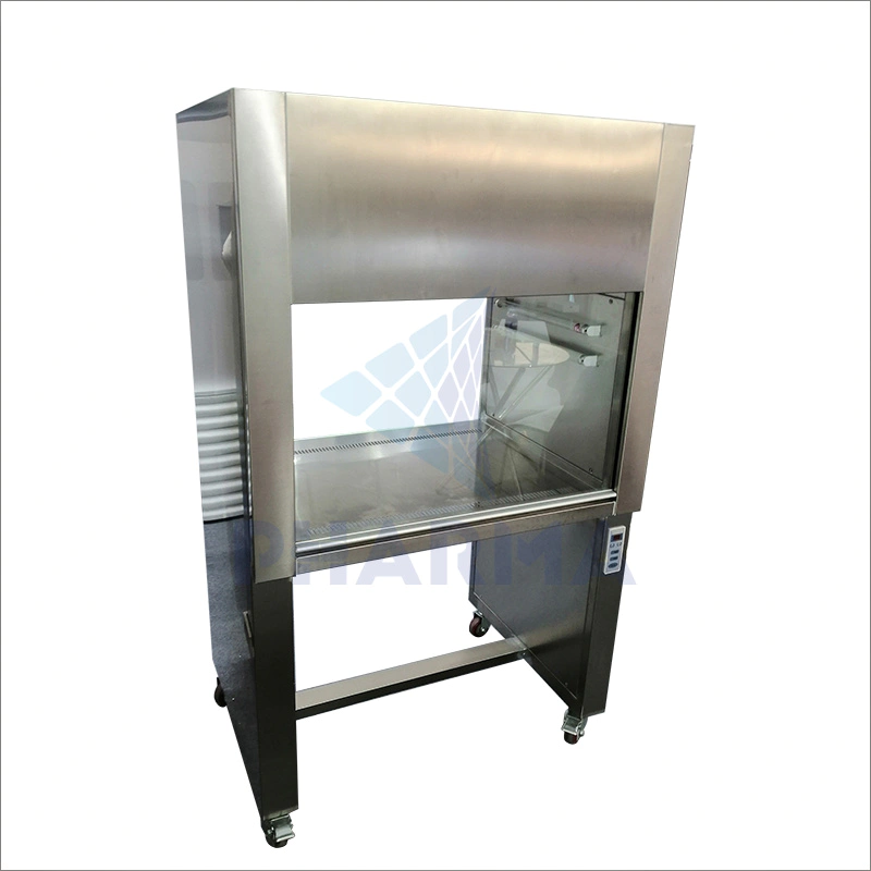 ISO CE certificated vertical laminar flow hood/clean bench