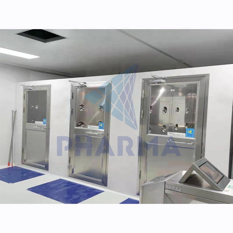 Pharmaceutical Modular Cleanroom Air Shower Room Turnkey Project