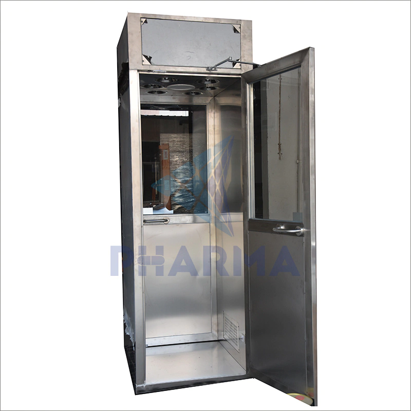 High Efficiency Iso Portable Stainless Steel Air Shower Room For Lab