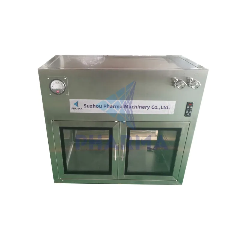 Low-Cost Static Pass Box For Food Factory
