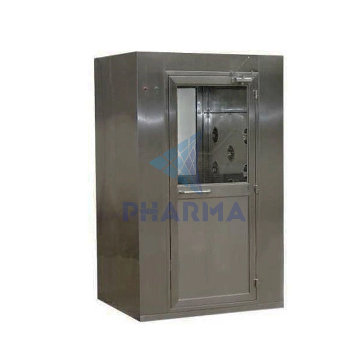 High Level Stainless Steel Industrial Air Shower Room With Single Double Blowing Purification Equipment