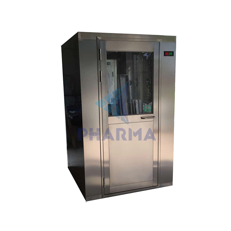 High Quality Double Door Automatic Stainless Steel Material Air Shower Room
