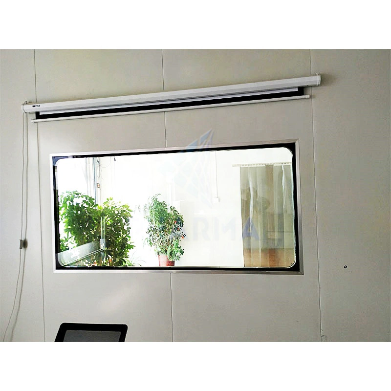 High-Quality Aluminum Frame Manual Panel Window Electric clean room Window Double Glazing Window