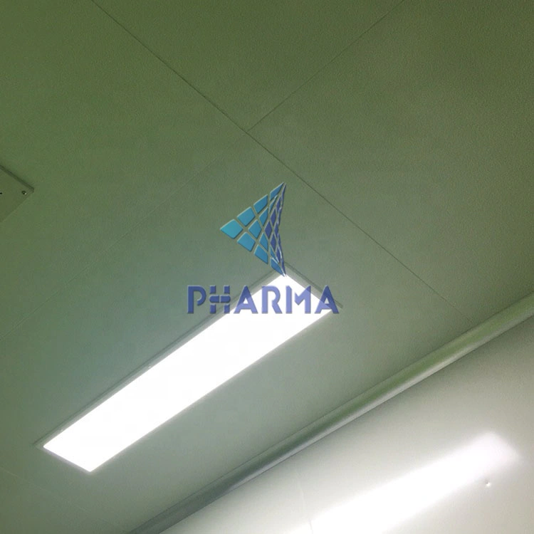 LED light use for clean room ceiling panels