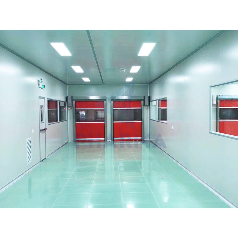 Food Iso 5-8 Installation Hard Wall Modular Portable Clean Room Clean Booth