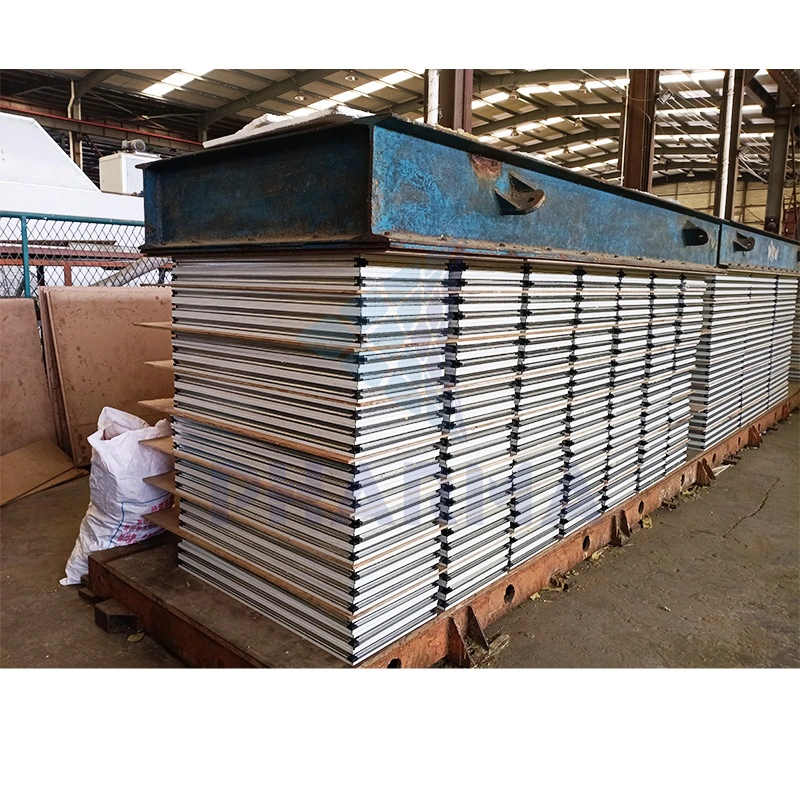 75mm eps pu glass sandwich panel steel frame steel structure mobile warehouse in poland