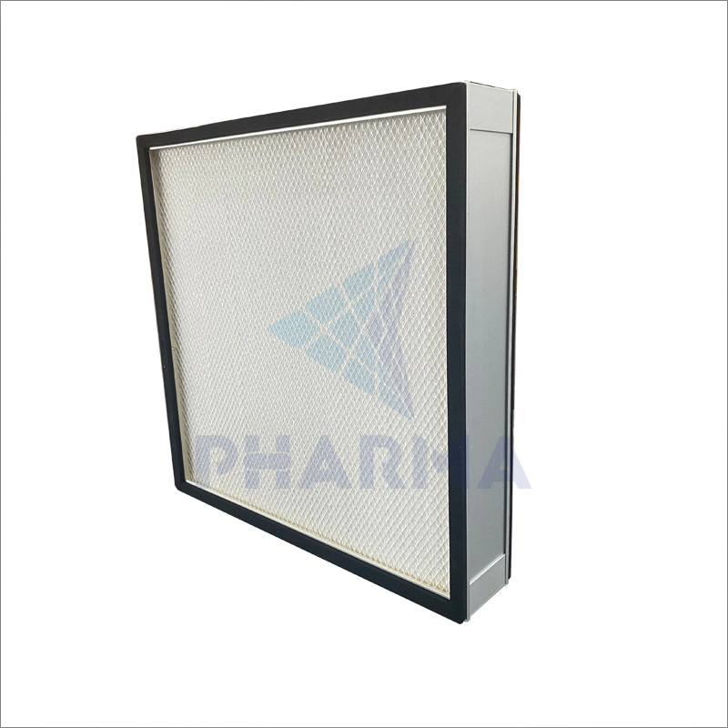 Fiberglass Deep-Pleat Hepa Filter High Efficiency Air Filter For Clean Room