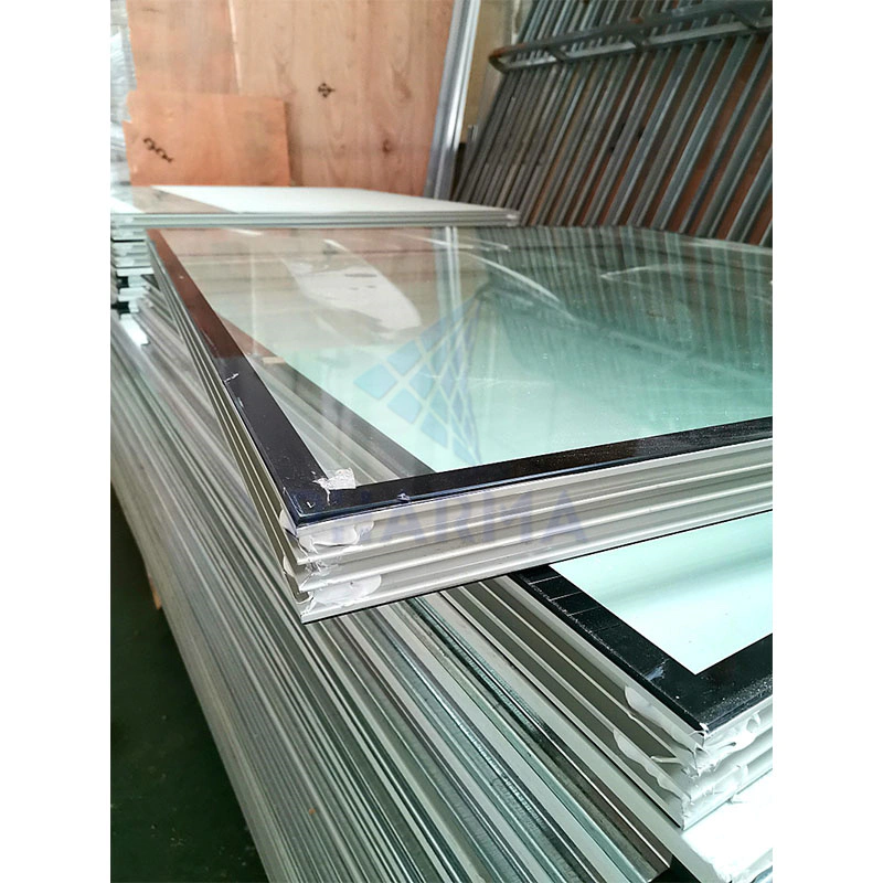 Building Glass Window 4mm 5mm 6mm 8mm 10mm 12mm Tempered Glass Sheet Pharmaceutical Cleanroom Window Double Glazing Window