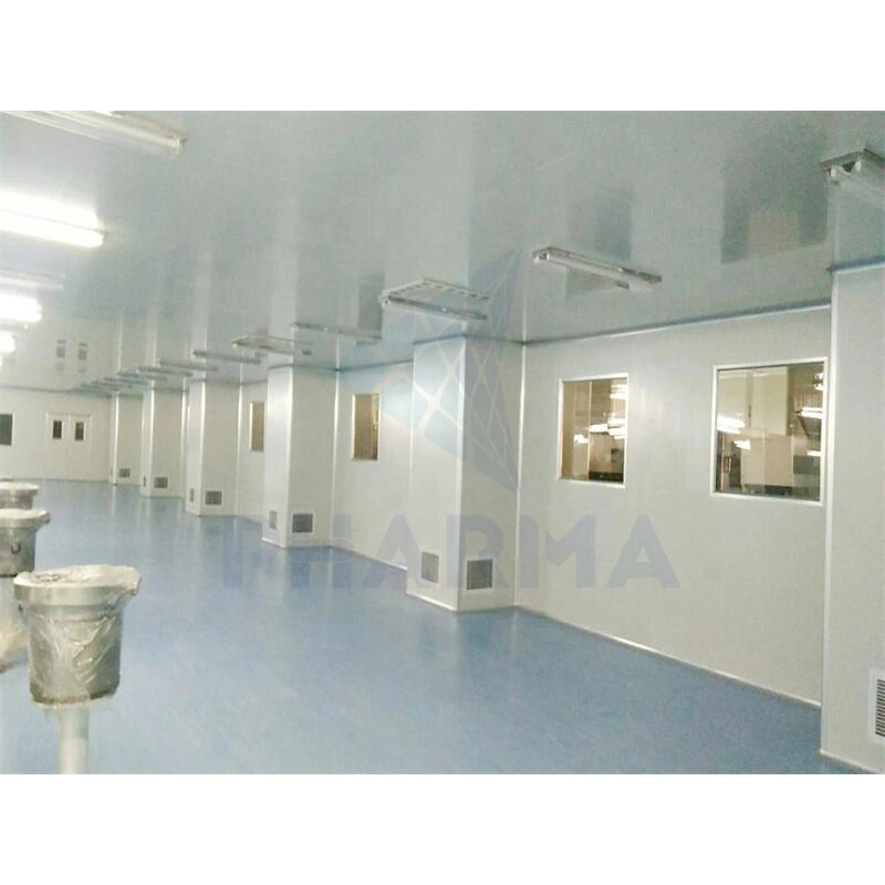Pharmaceutical workshop HVAC system modular clean room