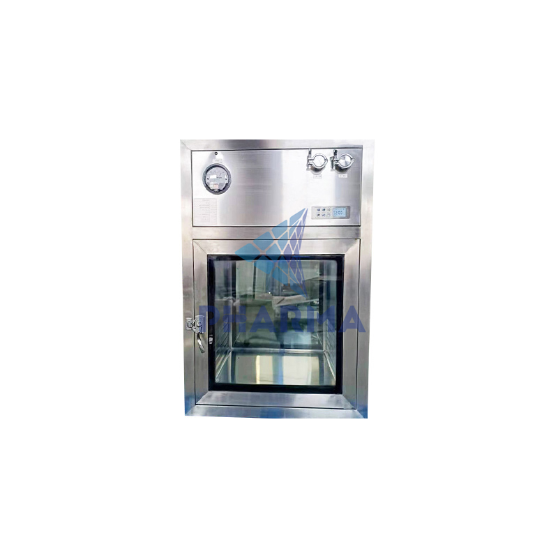 Stainless Steel Pass Box With Ultraviolet Sterilization Lamp