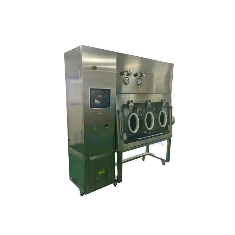 Cleanroom equipment aseptic test Isolator/Isolation system with VHP pass box