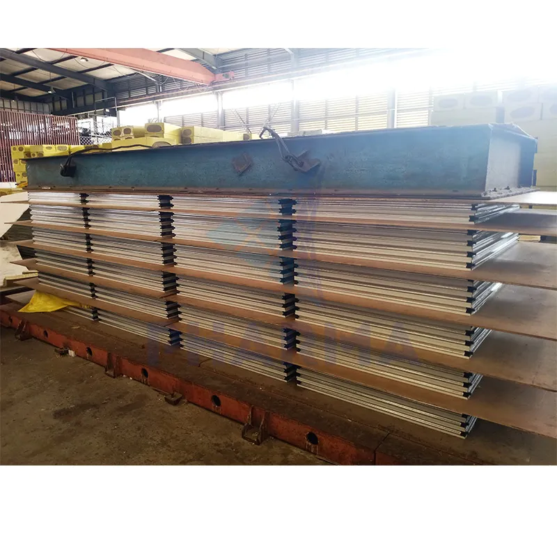 Hand-Cut Sandwich Panels for Clean Room
