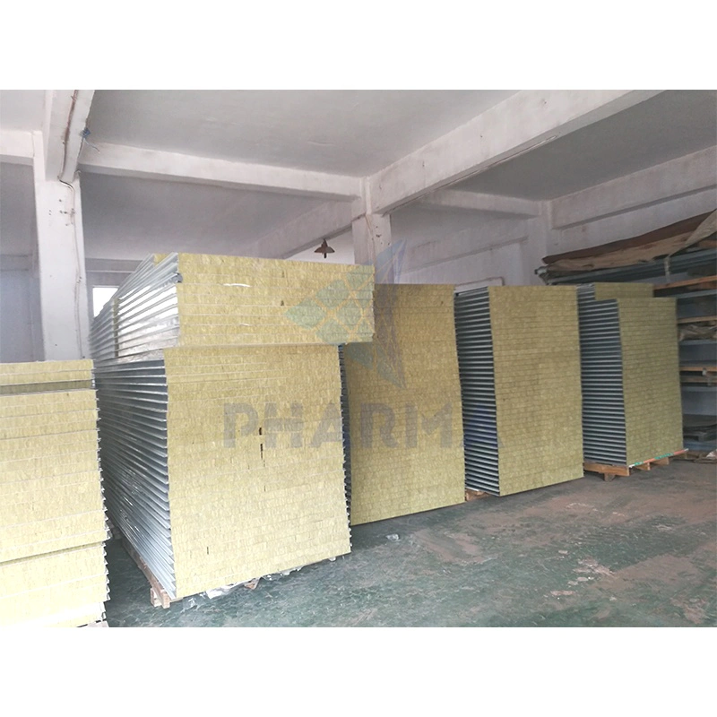 Clean room PU sandwich panel for composite wall and roof Electric Clean Room Sandwich Panel