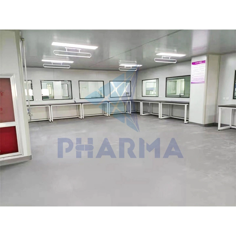 ISO6 Clean room with fan filter unit equipment used in Electric clean room