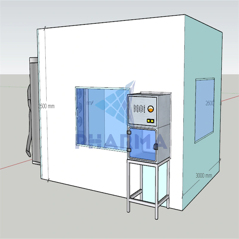 The Prefabricated clean booth for food industry