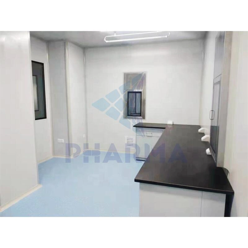 Sterilization dust free laboratory clean room with pass box