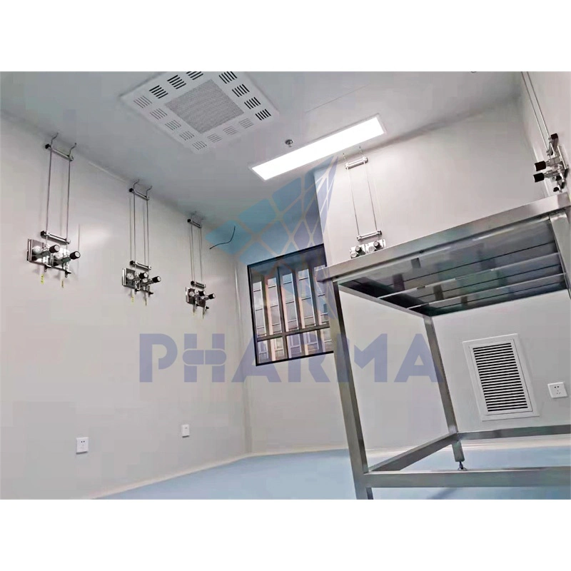 Mechanical Interlocking Door Stainless Steel Air Shower Tunnel Clean Room
