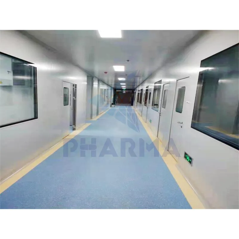 Customized Pharmaceutical Factory Modular Clean Room With Air Shower And Pass Box