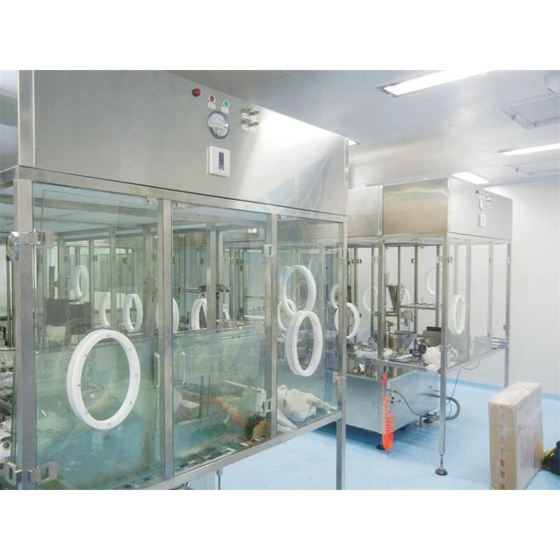 Quick installation clean room with eye-drop production line