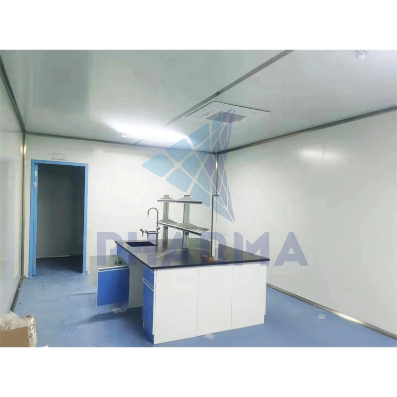 GMP standard clean room panel Clean Room with laminar flow hood
