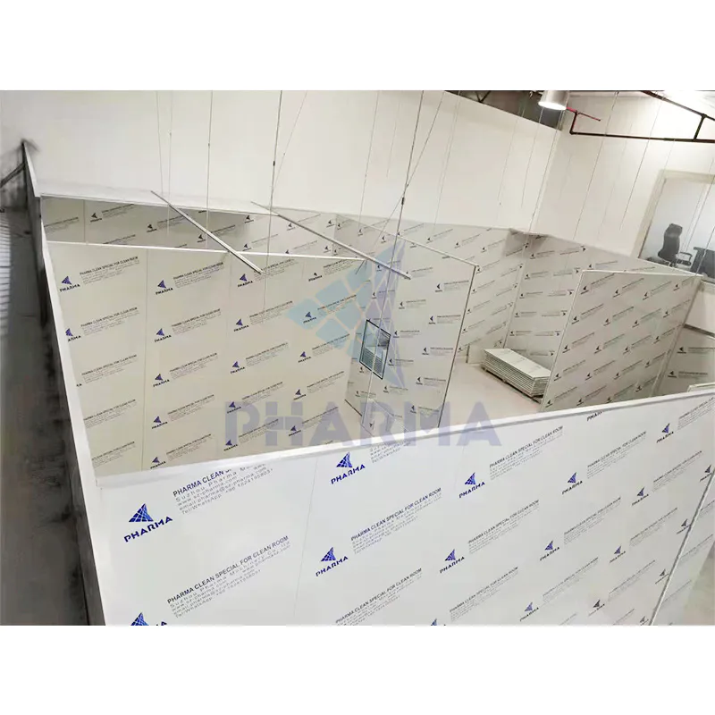 Customized Clean Room Of Clean Workshop With Different Cleanliness, With Epoxy Floor