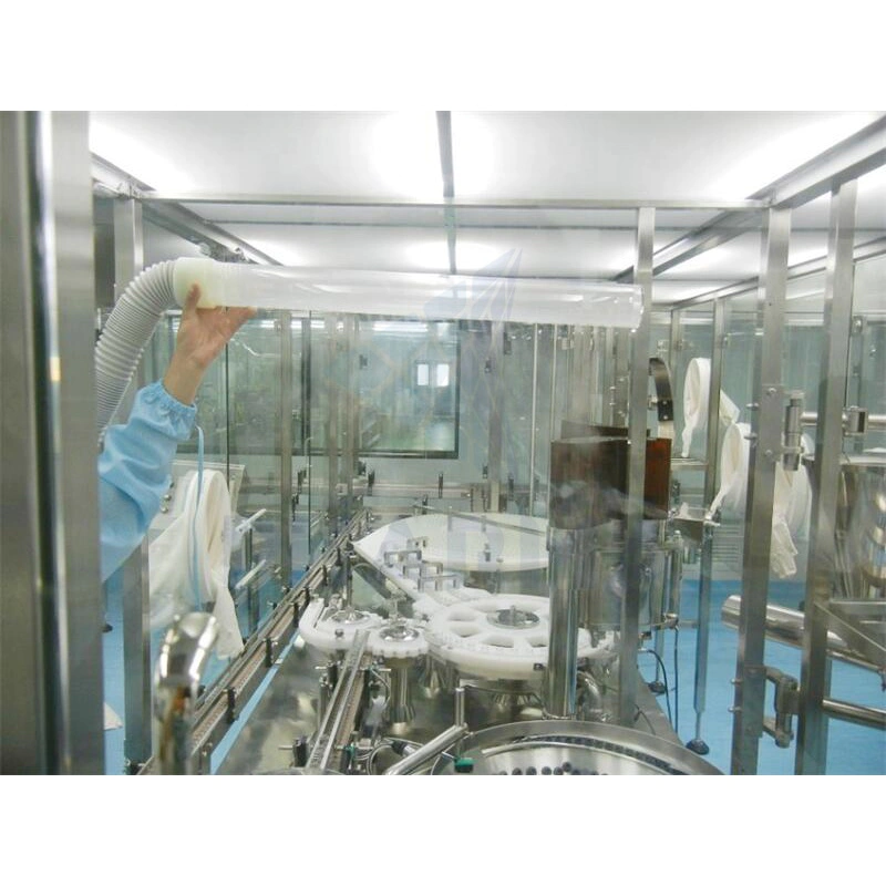 GMP standard class 10000 sterile isolation cleanroom with air shower