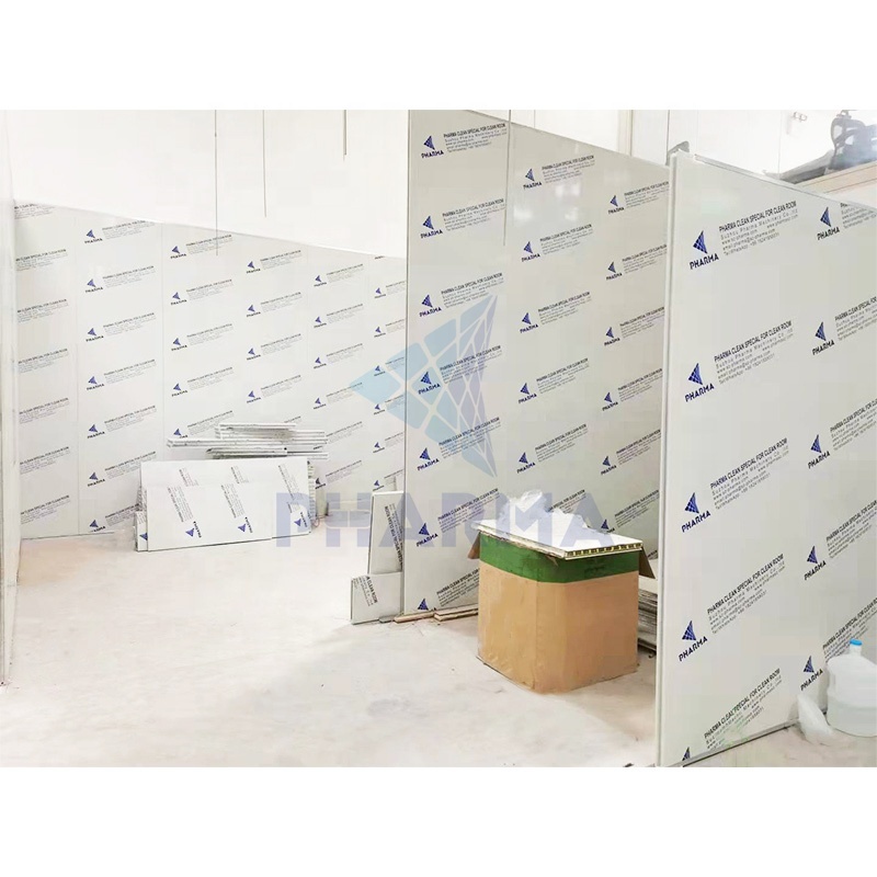 Prefabricated cleanroom class 100-100000 modular clean room