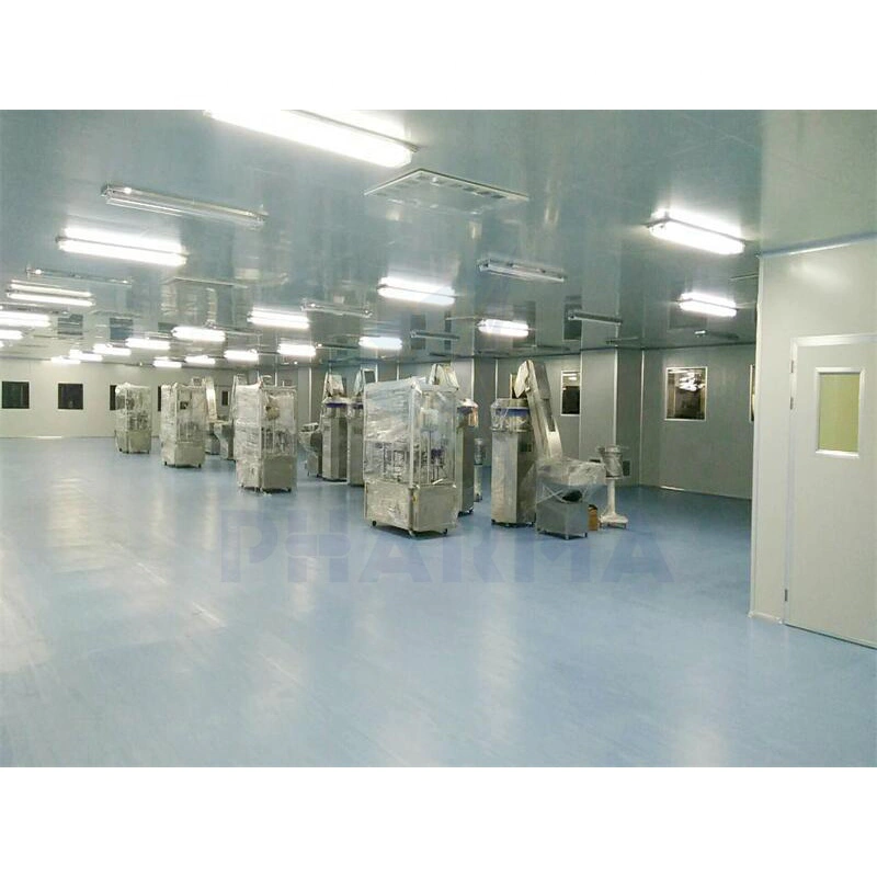 Light Buitin Type Gmp Clean Room Class 1000 For Pharmaceutical