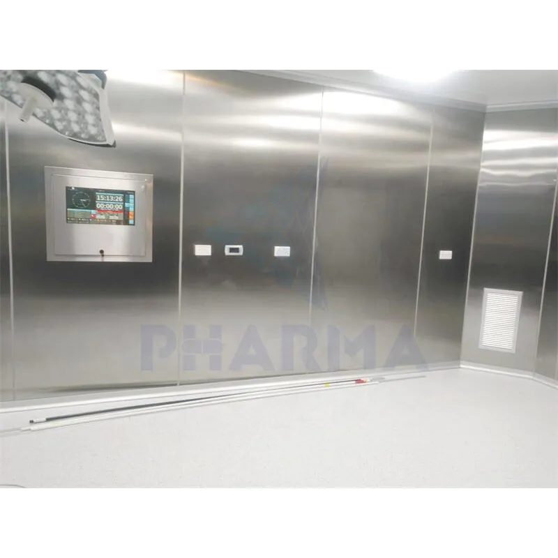 304 Stainless Steel Modular Clean Room Customized Size Dust-Free Modular Clean Room