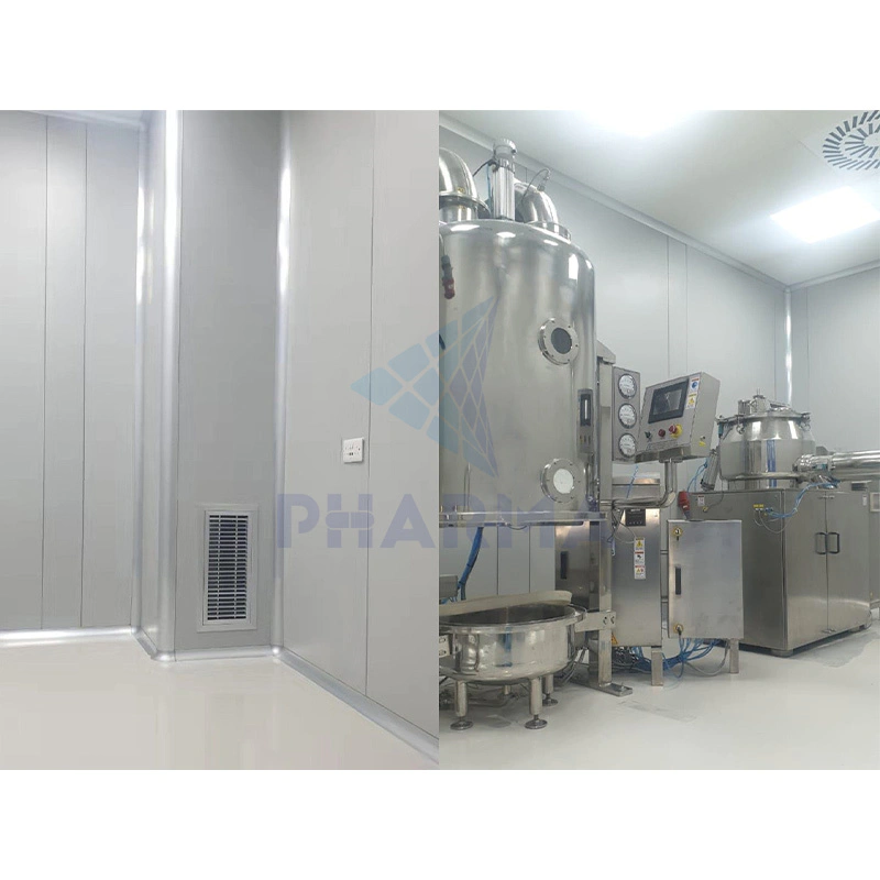 High Efficiency Air Lock Dust-Free Modular Cleaning Room Of Food Factory