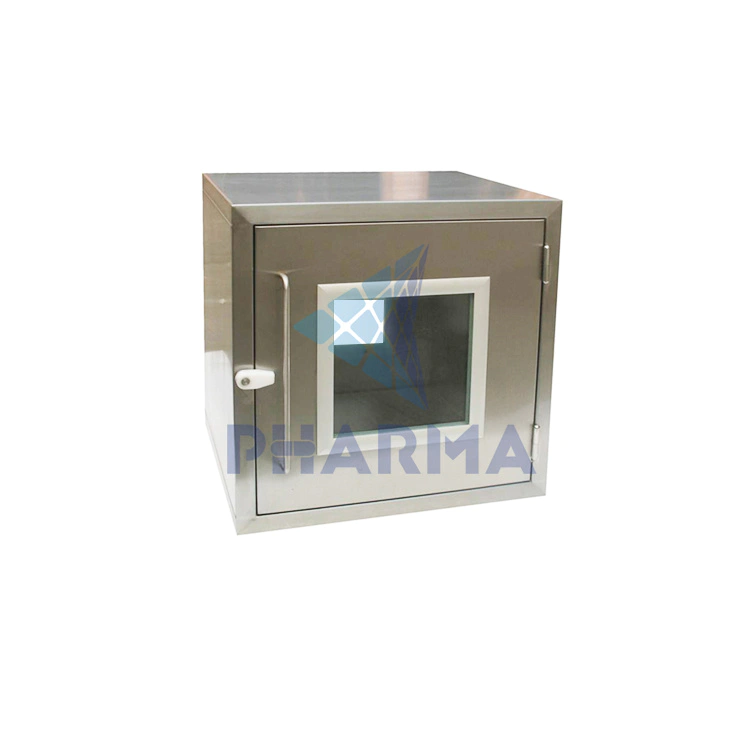Static And Dynamic Interlocking Stainless Steel Clean Room Pass Box
