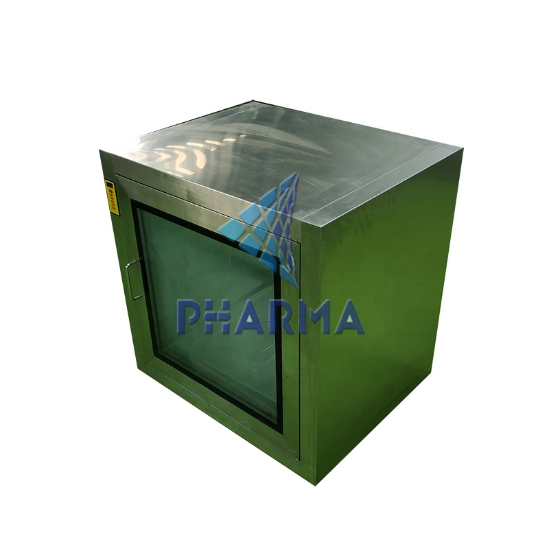 Stainless Steel Transfer Window Of Equipment Pass Box In Clean Room