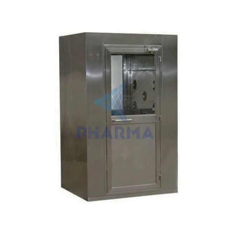 Stainless Steel Pharmaceutical Workshop Air Shower Room For Clean Room Entrance