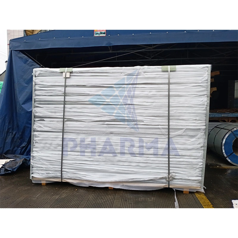 ISO 7 Modular / Portable Clean Room Design and Set Up Wall Sandwich Panel Pharmaceutical Clean Room Sandwich Panel