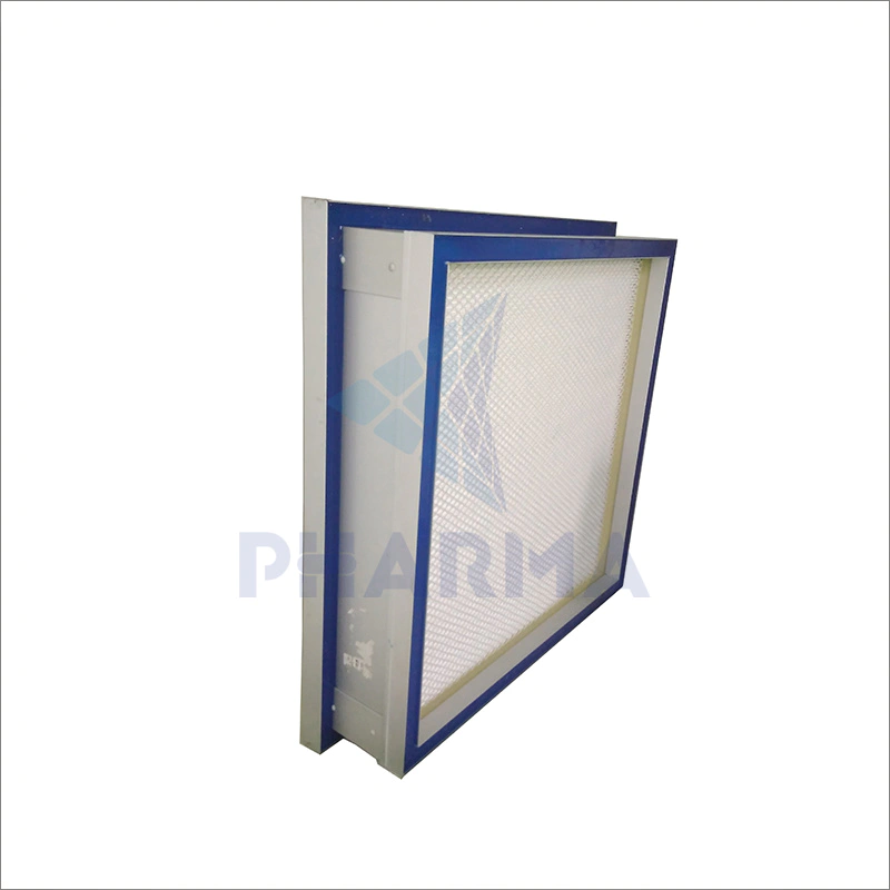 Factory Direct Sale Deep Pleated Glass Fiber h13 h14 Hepa Filter With Aluminium Frame