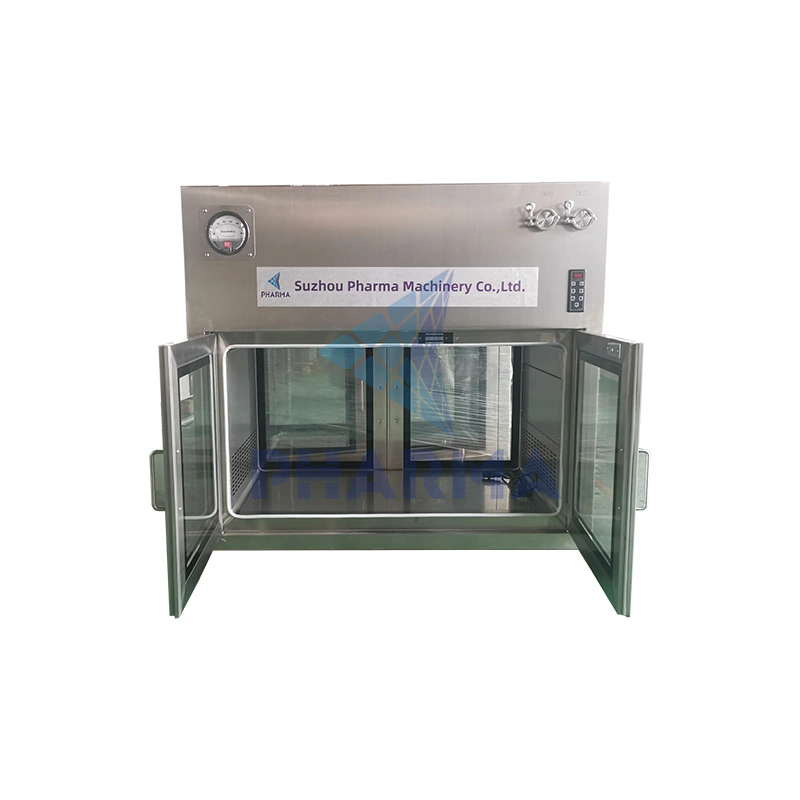 High Quality Portable Pass Box / Clean Room With Uv Light Transfer Pass Box