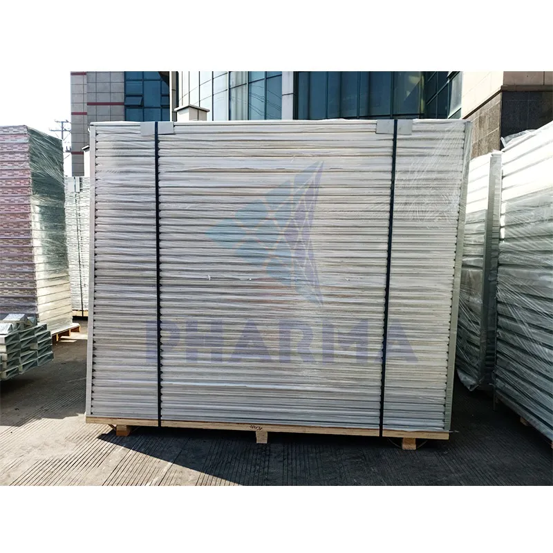 50mm wall roof sandwich panels for big economy light fabricated steel structure mini warehouse