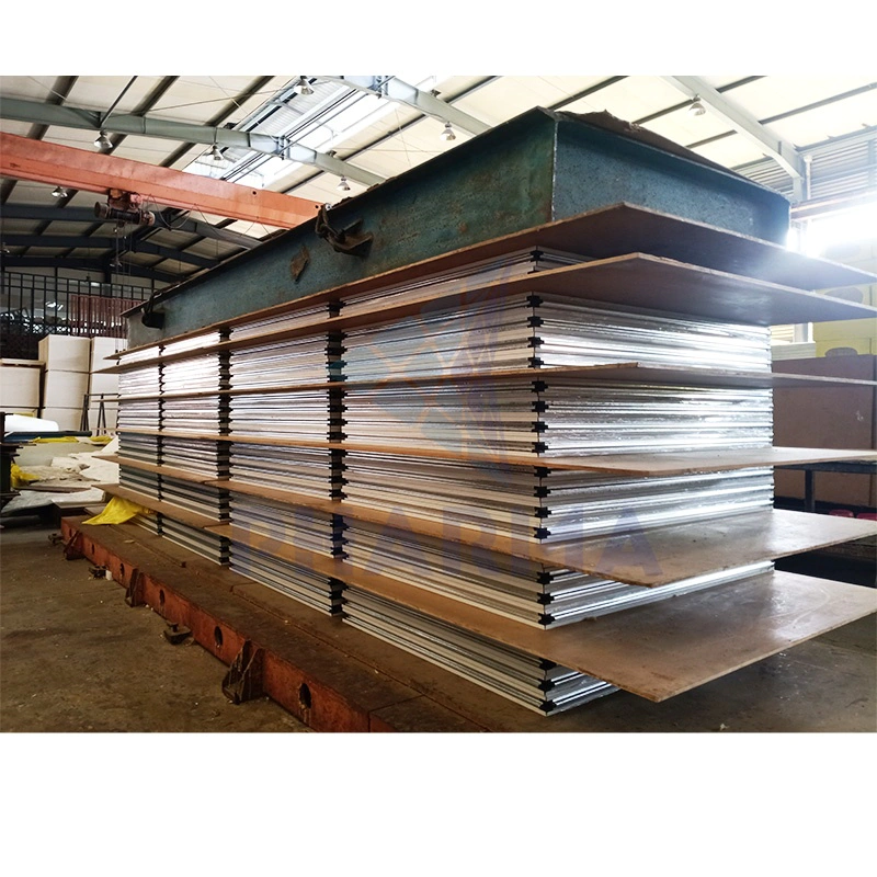 100mm PU Composite Roof Polyurethane Sandwich Clean Rooms Panels Handmade Sandwich Panel