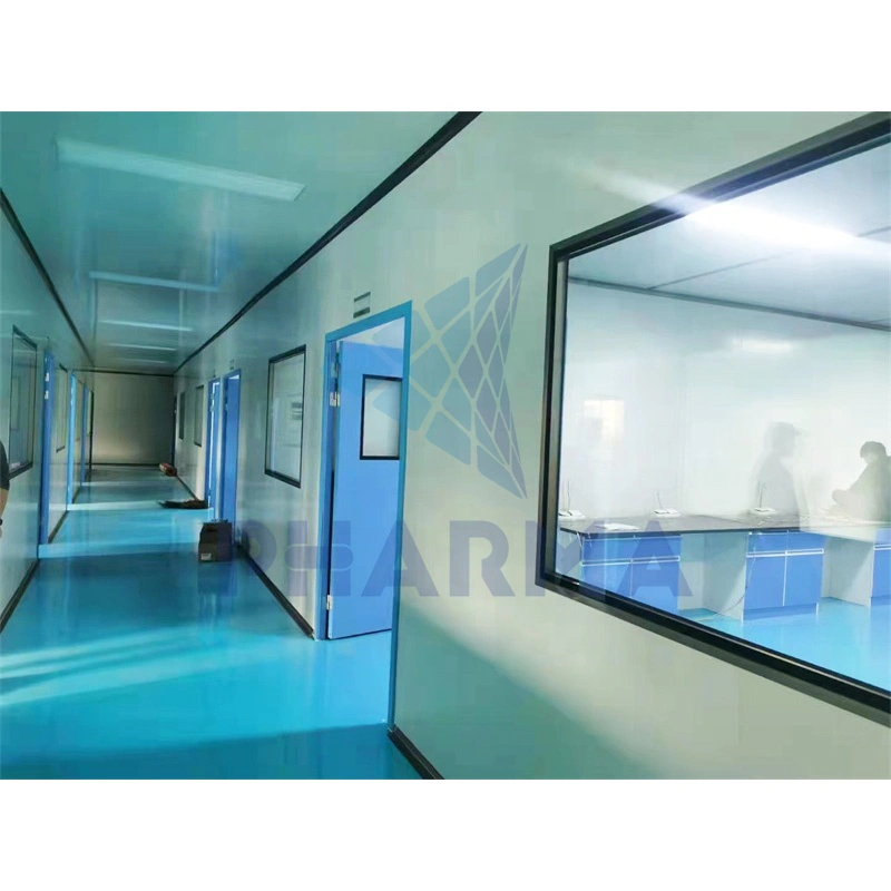 Pharmaceutical Walkable Pass Through Air Shower Clean Room With Cad Drawing