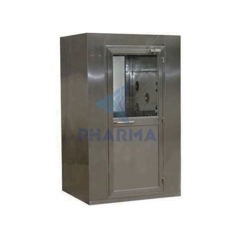 Electronic Factory Double Door Mechanical Interlock Air Shower