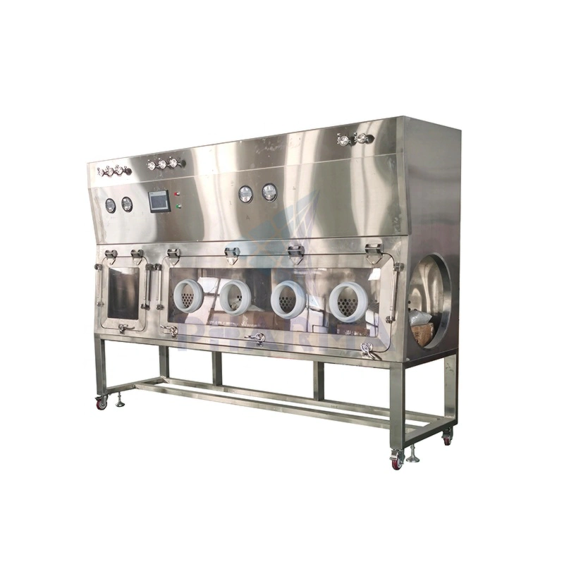 Cleanroom equipment aseptic test Isolator/Isolation system with VHP pass box