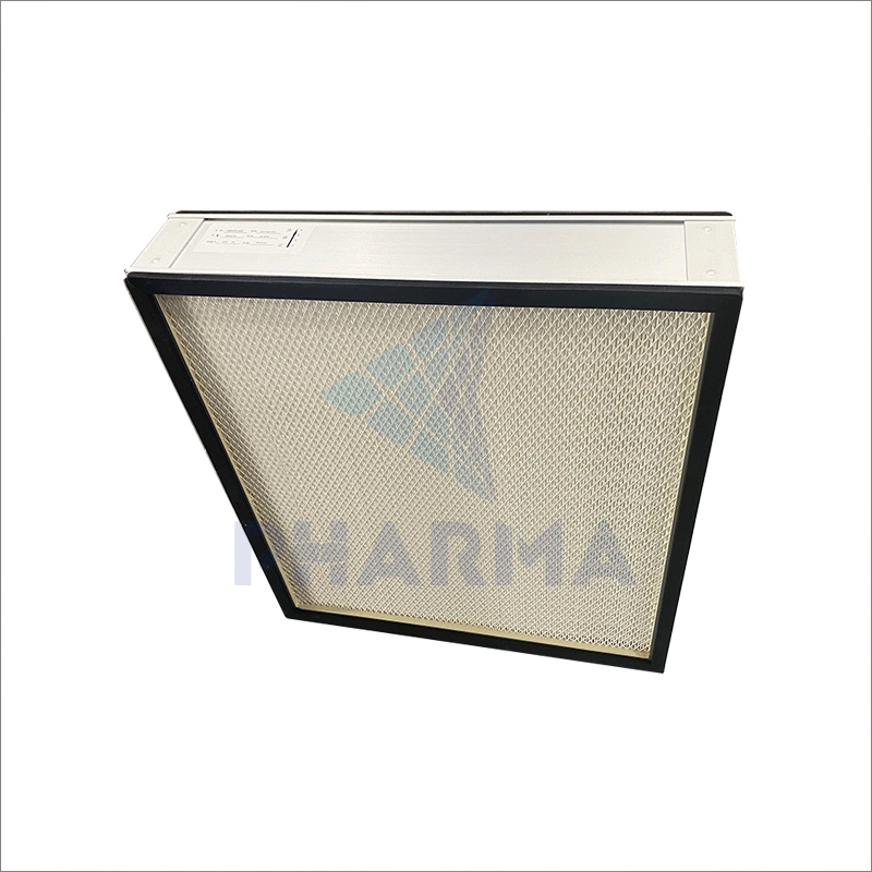 OEM Lab Clean Room Laminar Air Flow Hood Use Aluinum Frame H13 H14 Fiberglass FFUHepa Filter