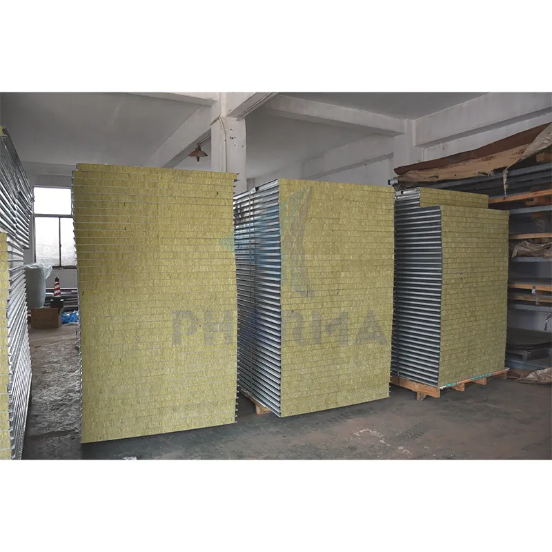 ISO 7 Modular / Portable Clean Room Design and Set Up Wall Sandwich Panel Electric Clean Room Sandwich Panel