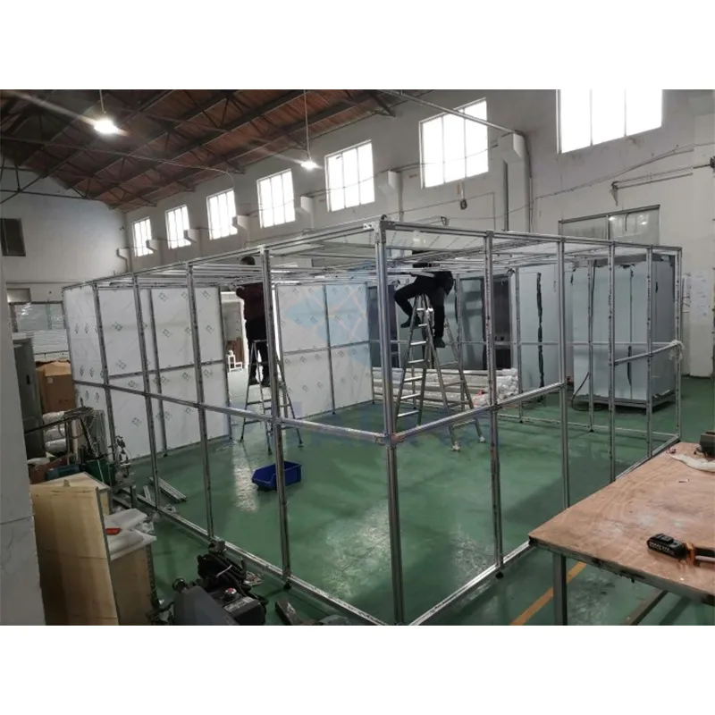 Hot Sale Customized Design PVC curtain Clean Booth For Clean Room