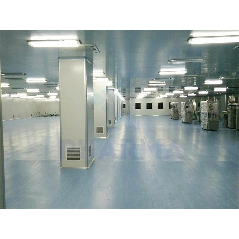 Professional Construction Class 1000 ISO Customized Size No Dust Clean Room Modular Clean room